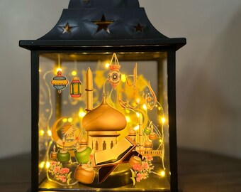Ramadan Led Lantern - 12"