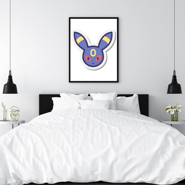 Pokémon Wall Art | Pokemon Digital Prints, Nursery Bedroom Art Decor, Posters of Pokemon