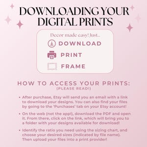 Fayetteville Arkansas College Dorm Art: Preppy Coquette Prints (Digital Download, Set of 6) image 7