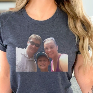 Custom picture shirt, your own photo shirt, custom photo shirt, your photo tee, your custom family photo tshirt, custom shirt, custom logo