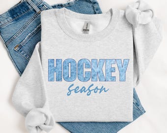 Fun Ice Hockey mom crewneck sweatshirt gift for her, icehockey season mom gift, hockey shirt for mom, hockey mom sweater, hockey goalie Mom