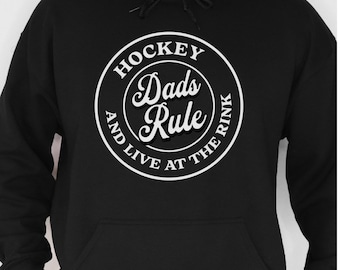 Lustiger Hockey Papa Hoodie, Geschenk vom Hockeyspieler, Kapuzenpullover für Eishockey Papa, Vatertagsgeschenk für Hockey Papa