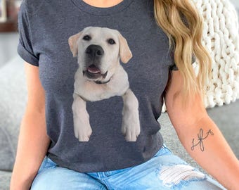 Custom photo Shirt, Personalized dog Shirt, Custom Picture Tshirt, Custom pet Graphic Tee, Your Photo Shirt, Family Picture Tee, Image Shirt