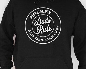 Lustiger Hockey Papa Hoodie, Geschenk vom Hockeyspieler, Kapuzenpullover für Eishockey Papa, Vatertagsgeschenk für Hockey Papa