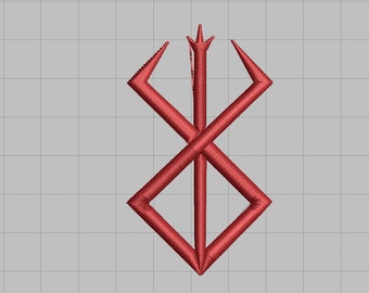 Berserk symbol embroidery file