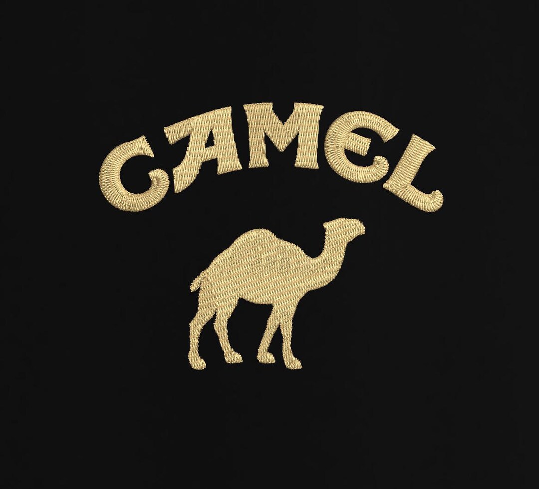 Camel Cigarettes Logo Embroidery File