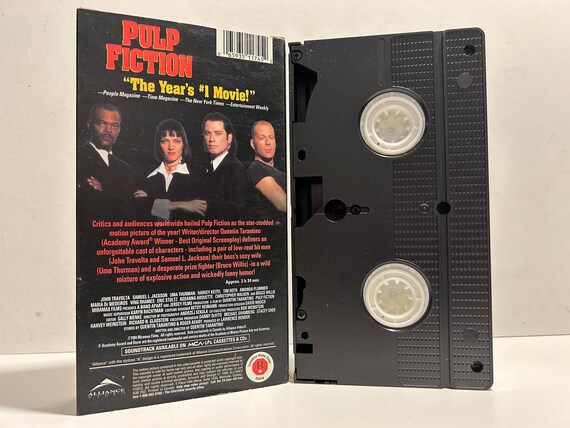 PULP FICTION TV & Movies Thurman: Jackson, Travolta, : Fiction Pulp Amazon.com: ビデオテープ VHS 洋画・外国映画