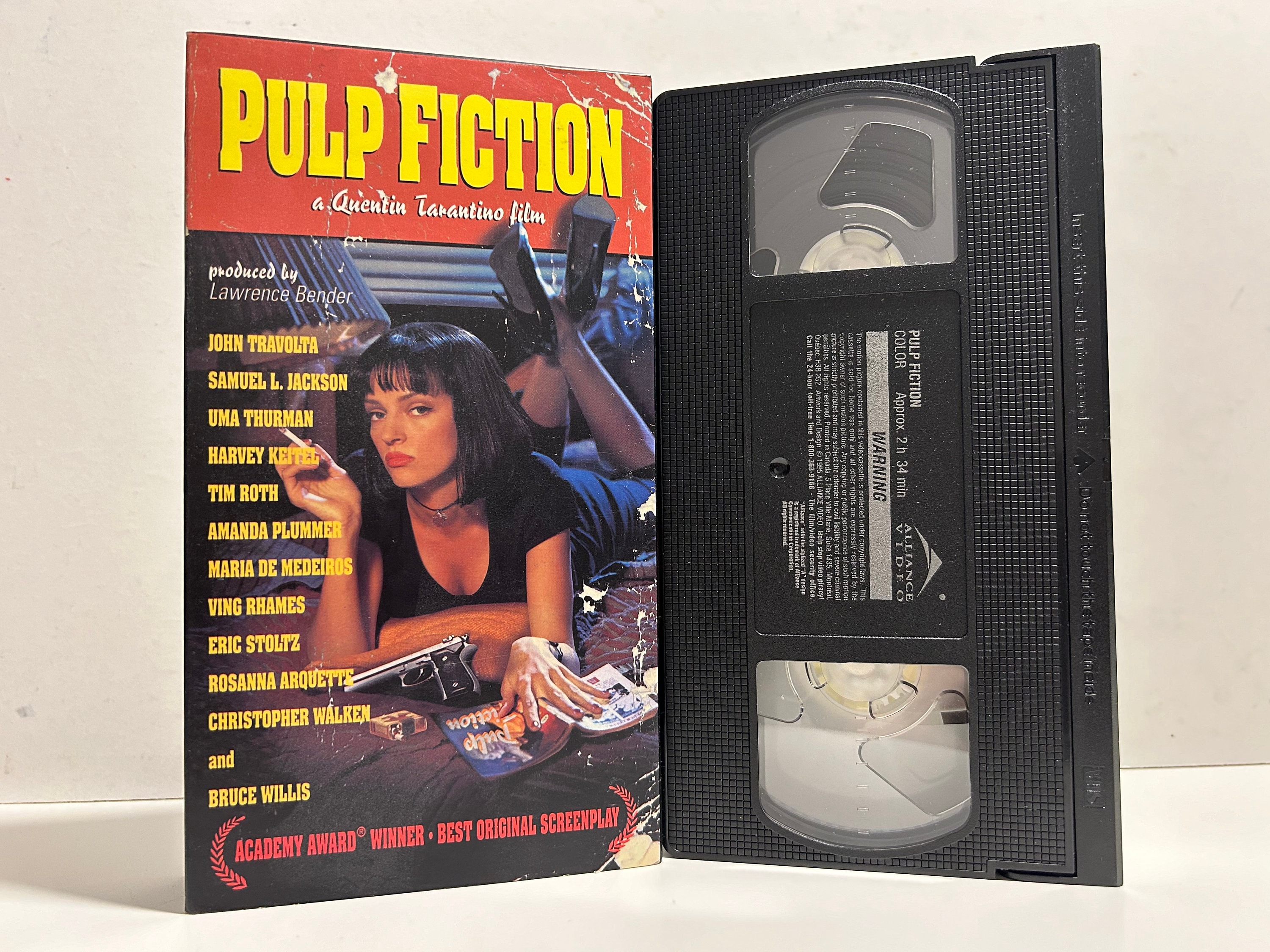 Pulp Fiction - VHS Tape - Etsy