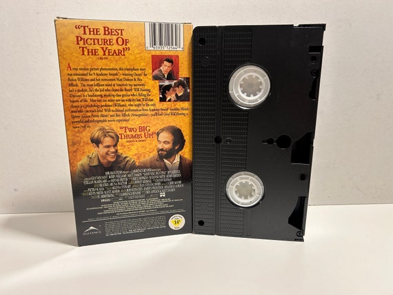Good Will Hunting - VHS Tape - Etsy Canada Good Will Hunting - VHS Tape - Etsy Canada