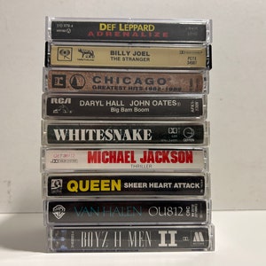 Lot de 9 cassettes assorties