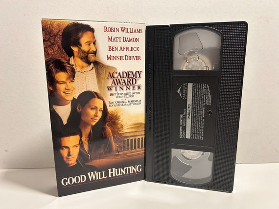 Good Will Hunting - VHS Tape - Etsy Canada Good Will Hunting - VHS Tape - Etsy Canada