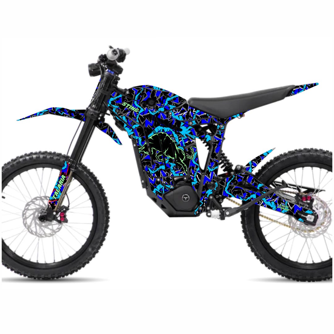 Talaria Sting Graphics Kit, Talaria Mx3 Mx4 Decal, Wrap, Sticker Set - Etsy