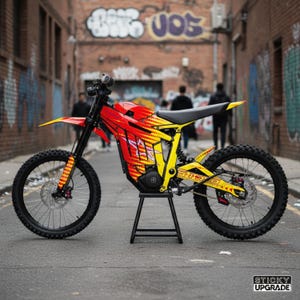 Talaria Sting Full Graphics Kit / Gloss Laminate 21 Mil Sticker Set / Electric Bike mx3 mx4 Decal