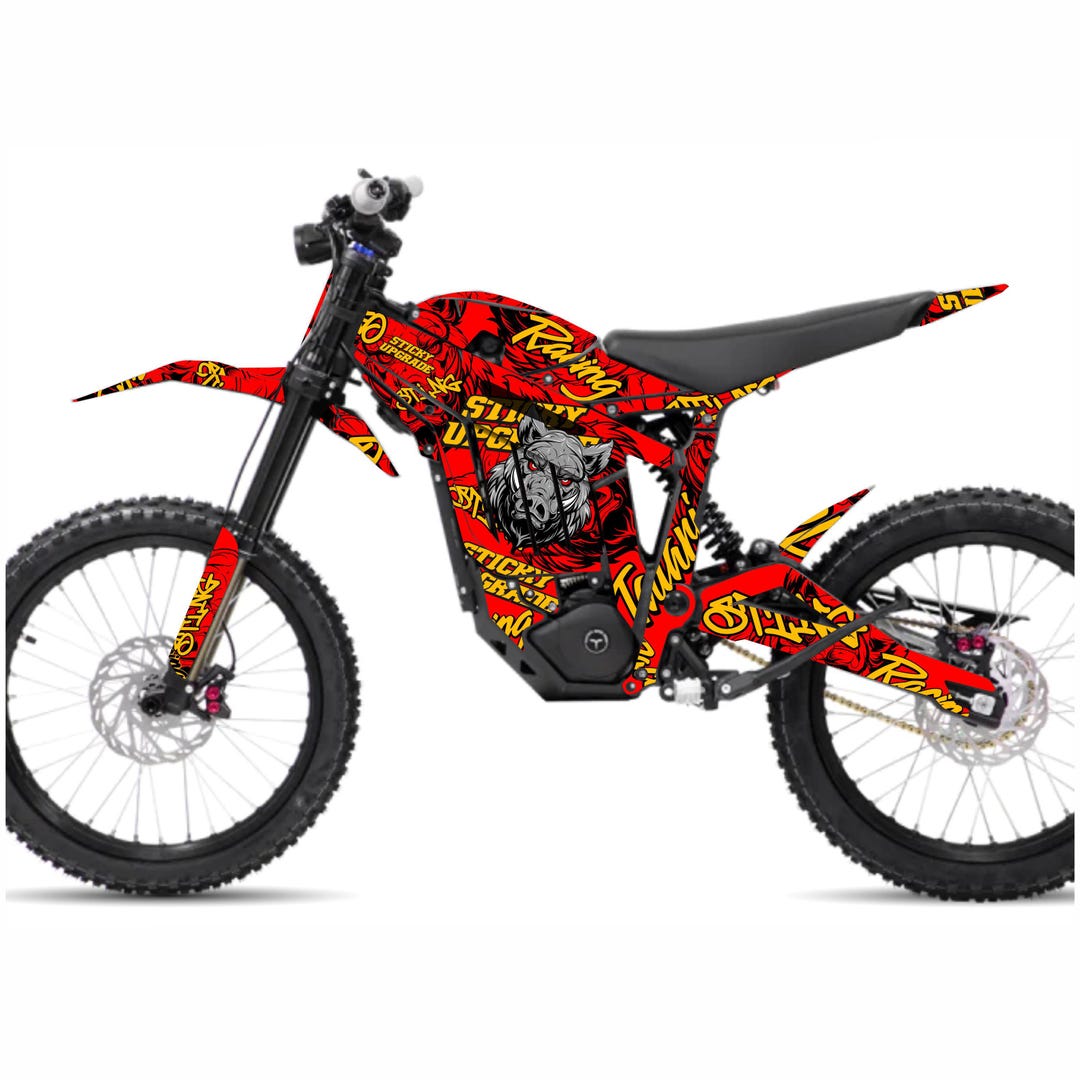 Talaria Sting Graphics Kit, Talaria Mx3 Mx4 Decal, Wrap, Electric Bike ...