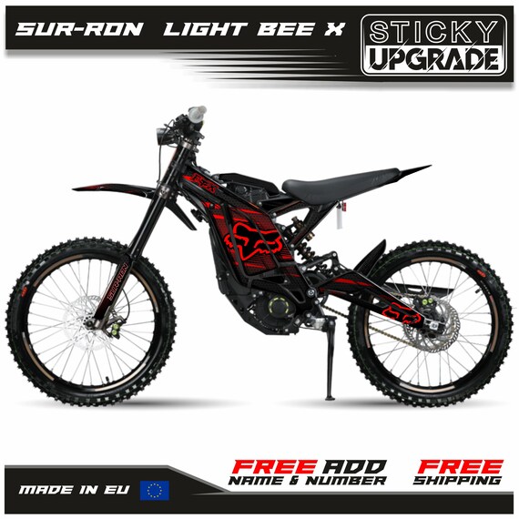 Sur ron Light Bee X Graphics Kit Segway X260 Stickers Set Decal 21 mil 534 Micron Etsy Canada