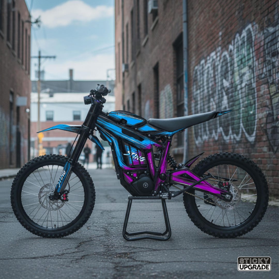 Talaria Sting Graphics Kit, Talaria Mx3 Mx4 Decal, Wrap, Electric Bike ...