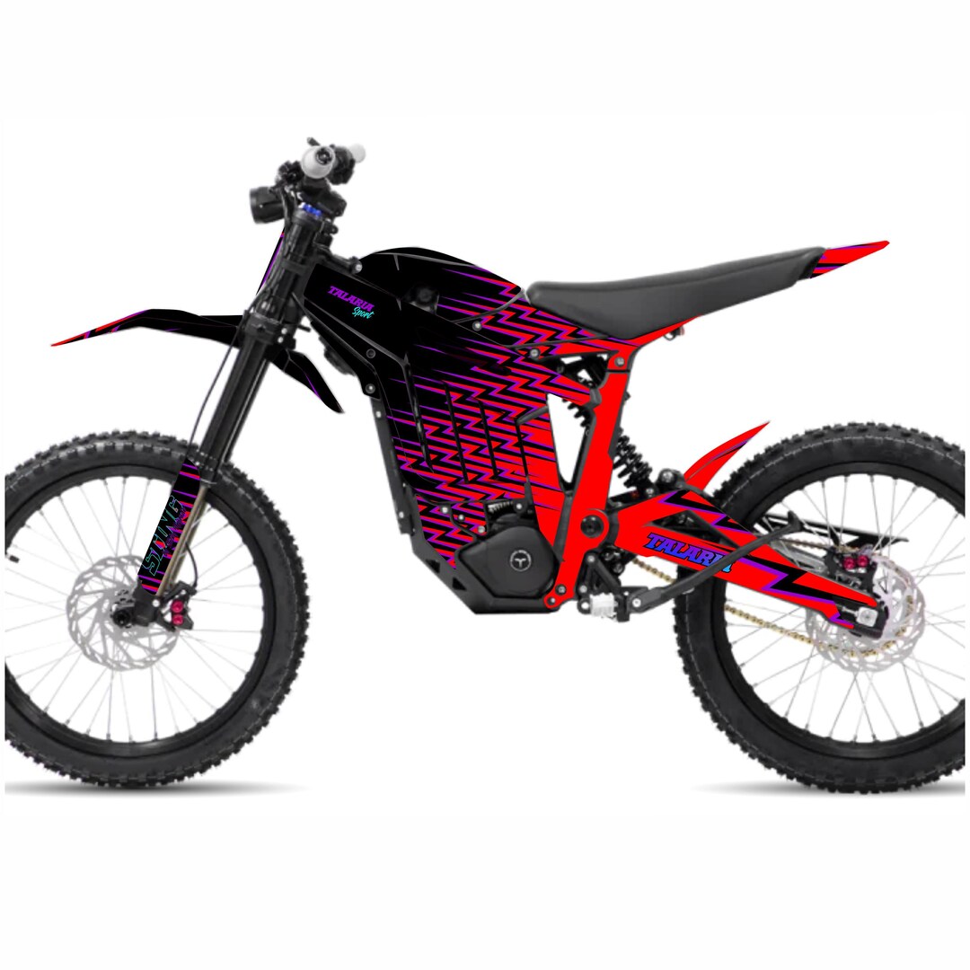 Talaria Sting Graphics Kit, Talaria Mx3 Mx4 Decal, Wrap, Sticker Set ...