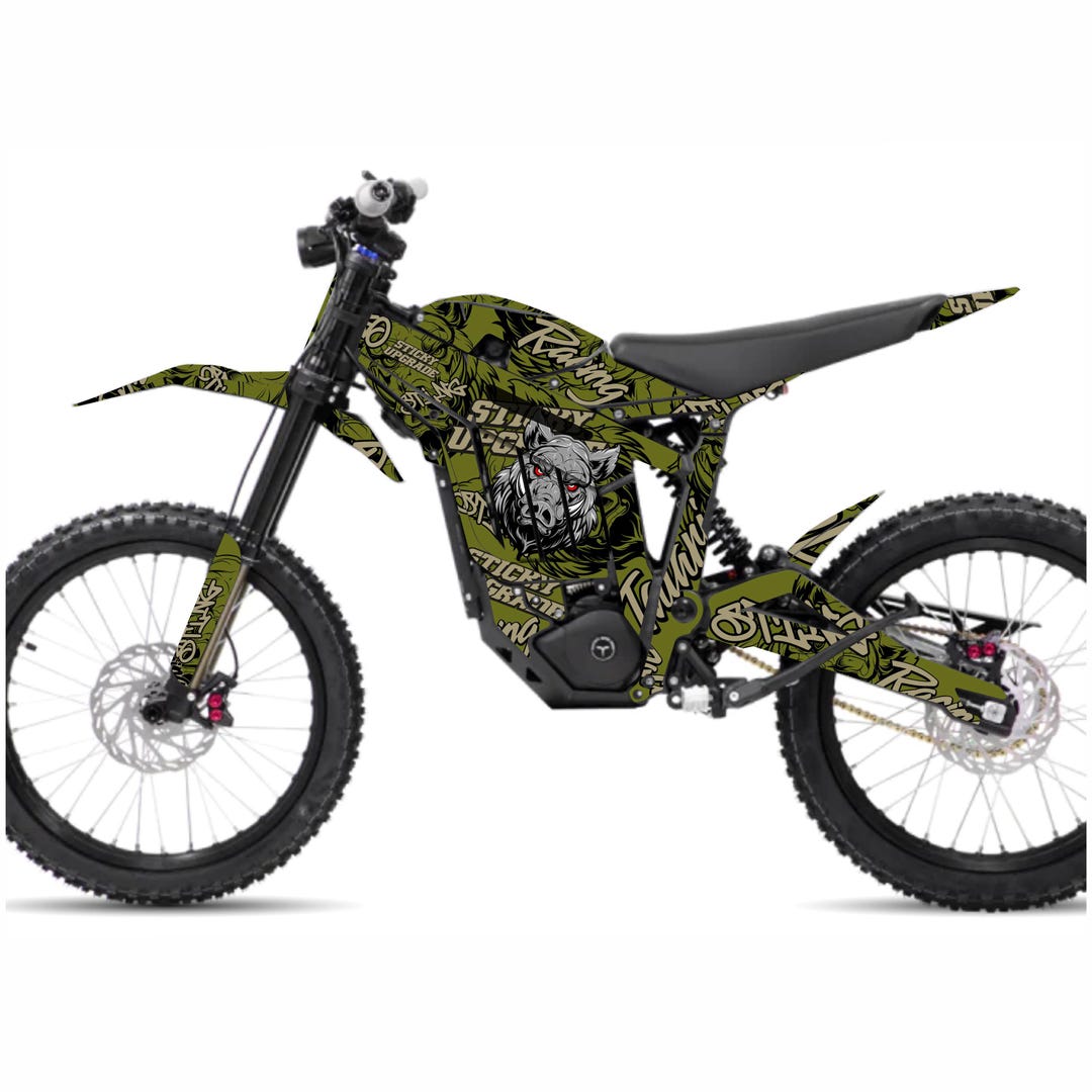 Talaria Sting Graphics Kit, Talaria Mx3 Mx4 Decal, Wrap, Electric Bike ...