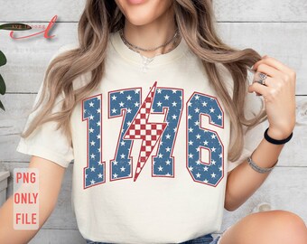 Bandiera USA retrò del 1776 in formato PNG: design del 4 luglio (download digitale)