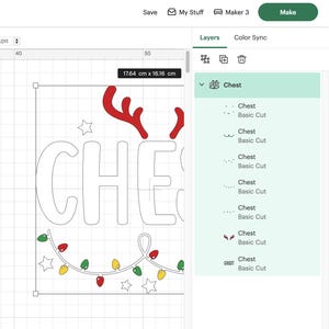 Roliga jultröjor för par SVG: Chestnut Design (digital nedladdning) bild 5