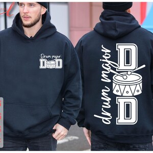 Drum Major Dad SVG: Band Dad Shirts, Drumline Design (digital Download ...