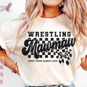 Wrestling Mawmaw SVG: Take Down Season, Wrestling Mom Shirt (Digital Download)