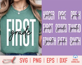 Back To School SVG Bundle: Teacher Shirt Design (Digital Download)