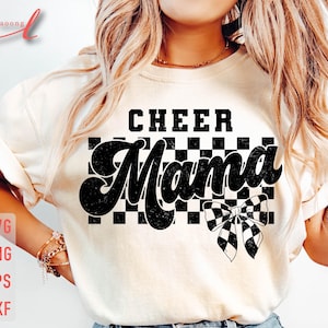 Cheer Mama Svg, Cheerleader Svg, megafoon Svg, Proud Cheer Mom Svg, Cheer Coach Svg, voetbal moeder Svg, Cheerleading, Cheer Mom Shirt Svg
