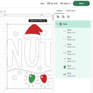 Roliga jultröjor för par SVG: Chestnut Design (digital nedladdning) bild 4