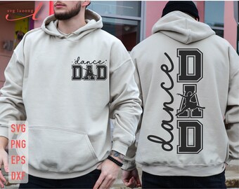 Dance Dad SVG: Cheer, Sports, Dance Life Design (Digital Files)