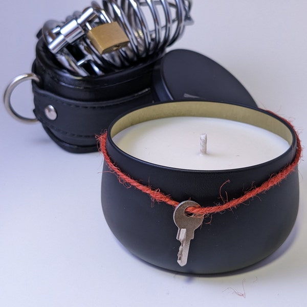 Chastity Key Treasure Candle