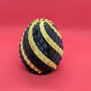Uovo di drago stampato in 3D – Giocattolo antistress snodabile – Uovo girevole – Giocattolo flessibile – Regalo fantasy