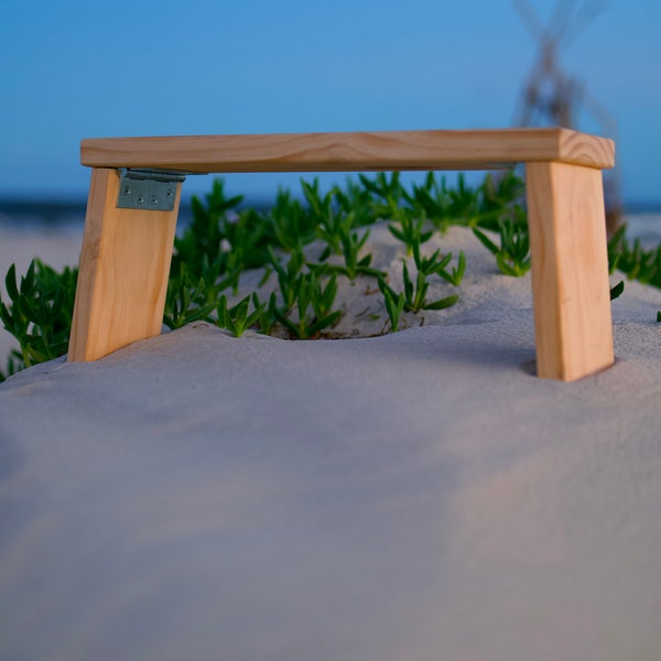 Hand crafted Meditation Bench for perfect Seiza