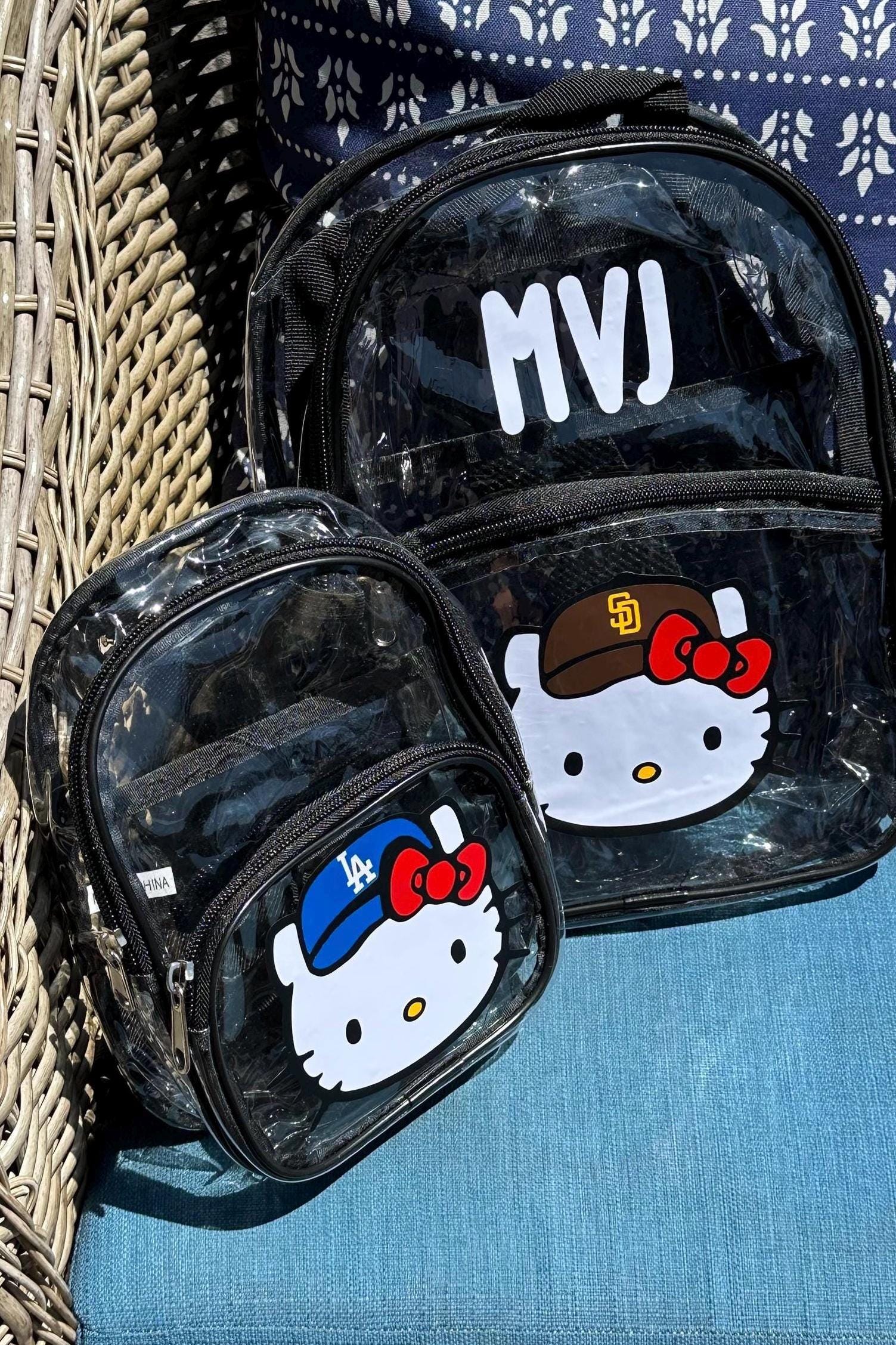 Hello Kitty X Dodgers Back Pack| Dodgers Stadium Backpack