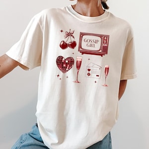 Gossip Girl T-Shirt, Retro Style Shirt
