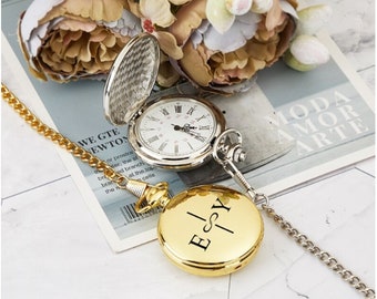 personalized pocket watch, Custom Pocket Watch, Best Man Gifts, Wedding Party Gift, Groomsmen Gifts Proposal,Wedding Gifts,Gift for Dad