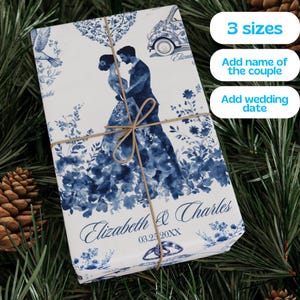 blue tissue paper for wedding dress Amazon.com: 80 Sheets Blue Toile Tissue Paper for Gift Bags, Chinoiserie Tissue Paper for Gift Wrapping Vintage Decorative Tissue for Birthday Wedding Bridal Shower DIY Craft, 20 14 Inches : Health & Household