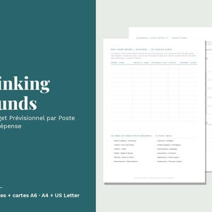 Peut inclure: Un modèle de planificateur budgétaire pour fonds d'épargne sur fond blanc avec du texte et des lignes en noir. Le document comprend des sections pour les noms des fonds, les objectifs et le suivi de l'épargne, avec des idées de fonds.