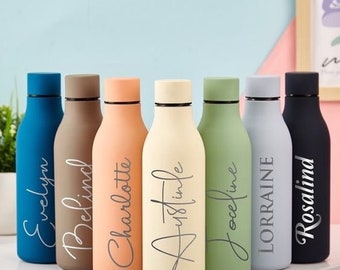 Bottiglia termica,Bottiglia personalizzata, Bottiglia d'acqua, Regalo personalizzato, Bicchiere personalizzato,Regali personalizzati, custom