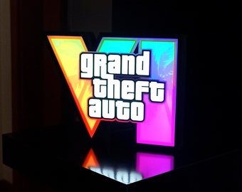 ¡GTA 6 con LED RGB! ¡Caja ligera!