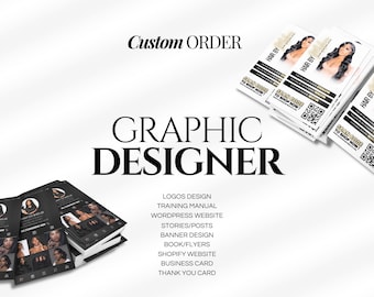 BENUTZERDEFINIERTE ANFRAGE - Engagieren Sie einen Grafikdesigner, Webdesigner, Flyer Vorlagen, Branding Kit, Handbuch Vorlagen, Visitenkarte, Design, Logos