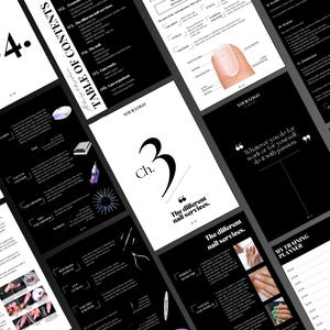 Nail Tech Training Manual Template | Certificate Template |Theory exam |Nails Instructor Ebook Template |Beginners Guide |Nail Course image 7