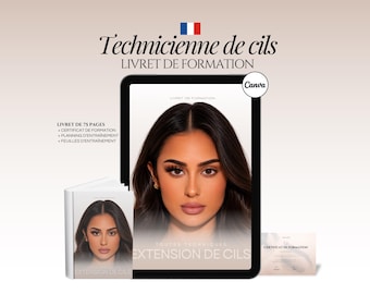 Livret de formation Extensions de cils formation, Technicienne de cils Volume russe Hybride, Extension Cil à Cil, Canva Lash Training Manual