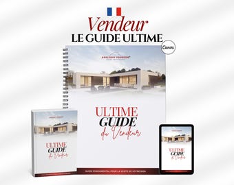 Ultimate Luxury Home Seller Guide FR - Real Estate Canva Template (PDF)