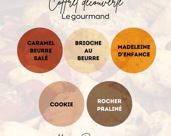 Coffret fondant parfumé - LE GOURMAND