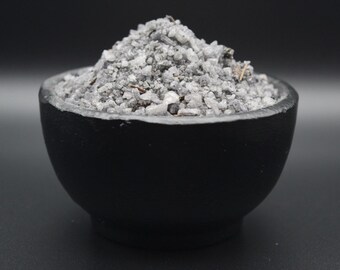 Loop and Broom Protective Black Salt with Black Tourmaline