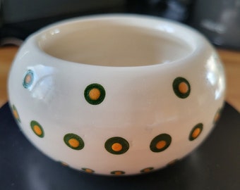 Feel Good Ceramic Ring Bowl - one of a kind, handmade, decorative gift