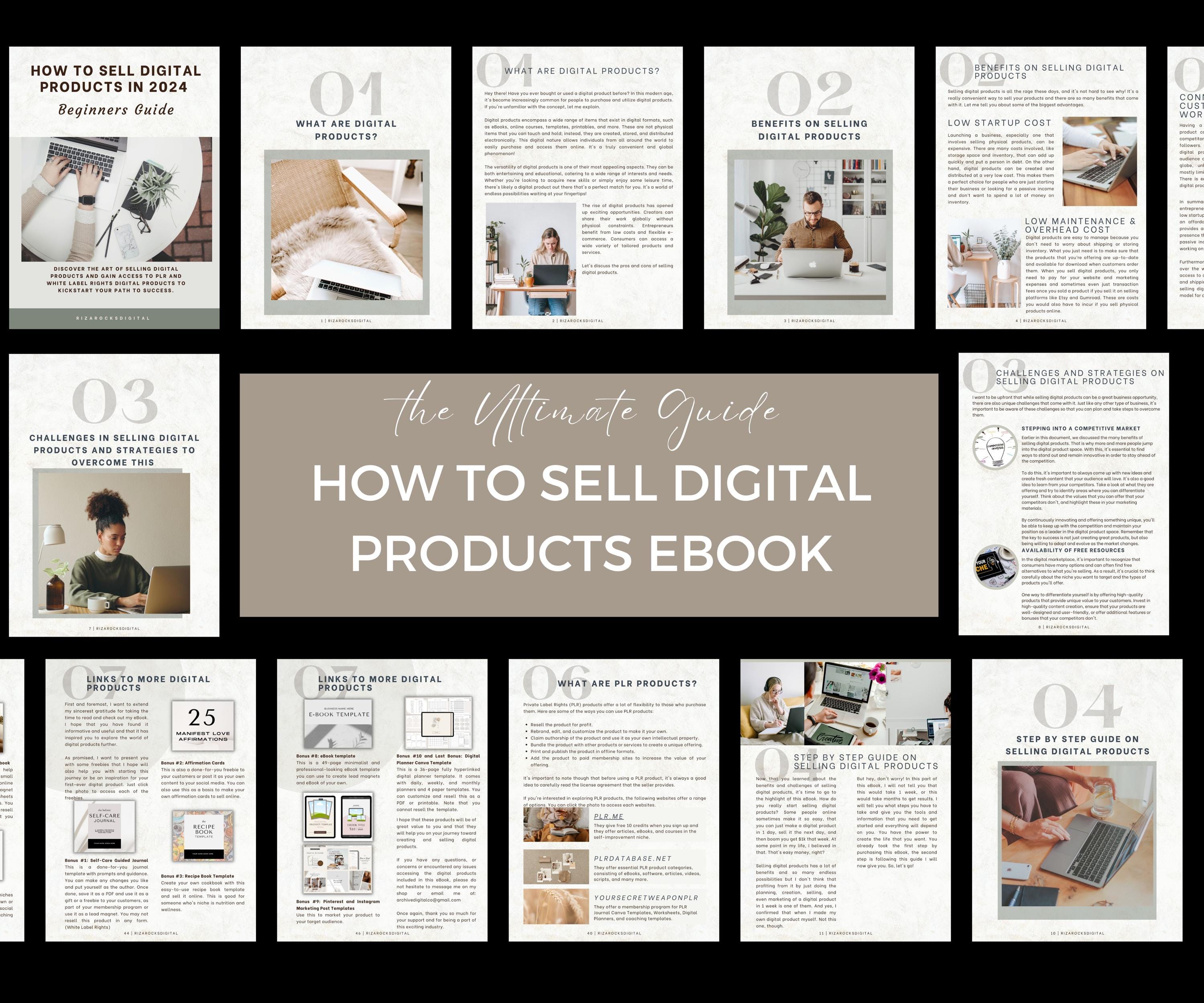 Beginners Guide on Selling Digital Products, How to Sell Digital ...