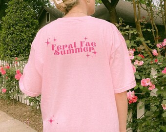 Romantasy Reader Shirt Feral Fae Shirt Fantasy Reader Gift Smut Lover Gift Book Tropes Shirt Booklover Tee Bookish Summer Shirt Retro Book