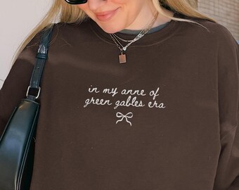 Sudadera de Ana de las Tejas Verdes Sudadera literaria Sudadera de Ana de las Tejas Verdes Sudadera literaria Regalos relacionados con libros Regalos de las Tejas Verdes